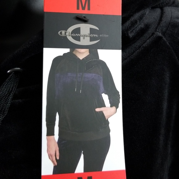 champion velour tracksuit